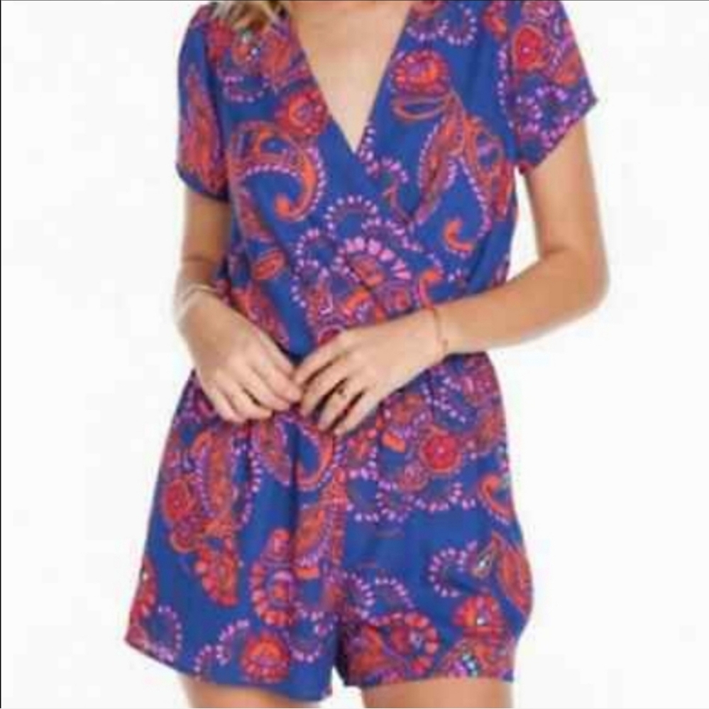 Everly Paisley Romper